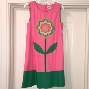Girls flower dress. Mini Boden